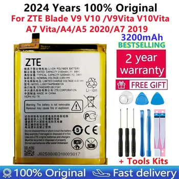 100% оригинална 3200mAh батерия за мобилен телефон ZTE Blade V9 V10 /V9Vita V10Vita/A7 Vita/A4/A5 2020/A7 2019 батерии Bateria