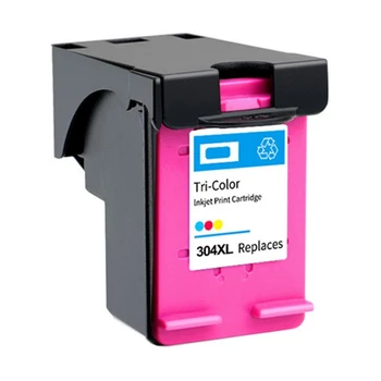304 XL Черно и цветно преработено за HP 304XL касети Групови опаковки за HP 5010 5020 5032 5030 5000
