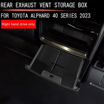  ABS Материал топлоустойчив без мирис Подходящ за Toyota ALPHARD / VELLFIRE 40 Серия 23 Задна изходна кутия за съхранение на десния Dr X9Q7
