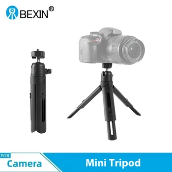 BEXIN MS06 мини настолен статив компактен преносим 1/4 винт студена обувка интерфейс статив за SLR камера телефон запълване светлина аксесоари