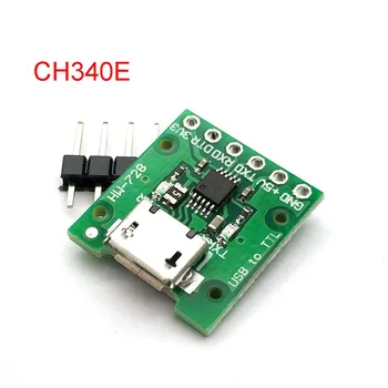 CH340E USB към TTL сериен конвертор, 5V / 3.3V алтернативен CH340G модул за Pro Mini