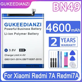 GUKEEDIANZI За Xiao Mi BN49 BN 49 4600mAh батерия за Xiaomi Redmi 7A за Redmi7A висококачествени батерии за подмяна на телефони