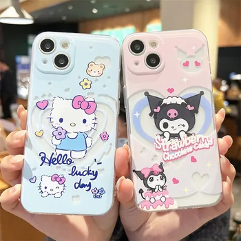 Kuromi Hello Kitty Tpu калъф за Huawei Y7A Y7 Y9 Prime Y6 Y6P P30 Lite P Smart Nova 5T Y70 Honor X8 X9 X8A X7 20 9X 50 капак