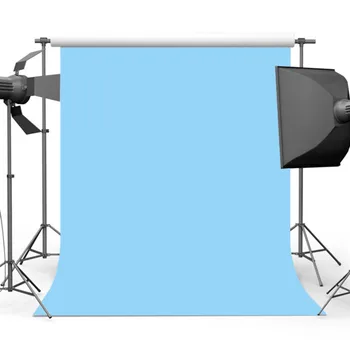 Mehofoto Чисто синьо цвят фотография фон деца снимка фон щанд студио трайни MW-166