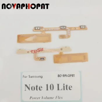 Novaphopat За Samsung Забележка 10 Lite Включване на захранването Изключване на звука Нагоре надолу Лента Бутон за захранване Flex кабел
