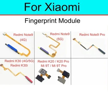 Touch ID скенер сензор за пръстови отпечатъци Flex кабел за Xiaomi Mi 9T Pro RedmI K30 K30i бележка 9 Pro 4G 5G пръстов отпечатък модул