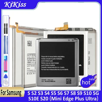 Батерия за Samsung Galaxy S S2 S3 S4 S5 S6 S7 S8 S9 S10 5G S10E S20 Mini Edge Plus Ultra SM G930F I9300 I9305 G950F G925S i9070