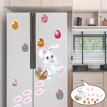 Великденски зайче Магнити за хладилник Начало Чен Хладилник магнит стикер