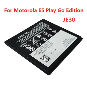 Висококачествена JE30 EAA0943 батерия за Moto Motorola E5 Play Go Edition 2120mAh Смарт мобилен телефон подмяна батерия Batteria