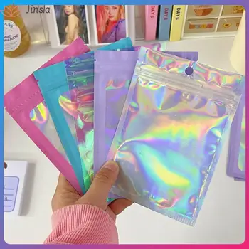 Многофункционална самозапечатваща се чанта Rainbow Добра производителност на запечатване Бижута Чанти за търговия на дребно Безопасност Пластмасов материал за многократна употреба Opp чанта