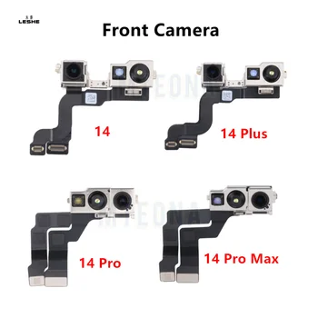 Оригинален сензор за близост до горната камера за iPhone 14 Pro Max Plus Предна камера Flex кабелни форми Няма части за лицево разпознаване