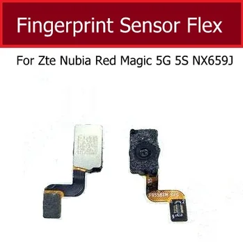 Сензор за пръстови отпечатъци Flex кабел за ZTE Nubia Red Magic 5G 5S NX659J Под екрана Touch ID Меню Лента на сензора за пръстов печат на клавиша