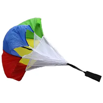 1 Pc улей Фитнес фитнес оборудване Футбол Открит спорт чадър Drag бормашини Физическа скорост обучение чадър парашут