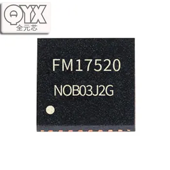 10PCS / LOT НОВ ОРИГИНАЛЕН FM17520 QFN-32 13.56Mhz RFID идентификация, RF карта чип