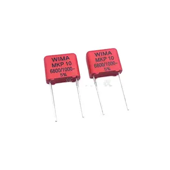 10PCS/Weimar кондензатор WIMA 1000V 682 0.0068UF 6800PF 6n8 MKP10 щифт разстояние 10