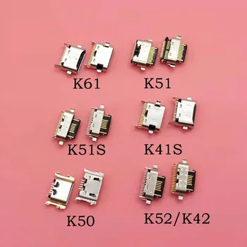 10pcs/lot За LG K41S K51 K51S K52 K42 K61 K50 Micro USB жак за зареждане Socket Charger Port Plug Dock конектор