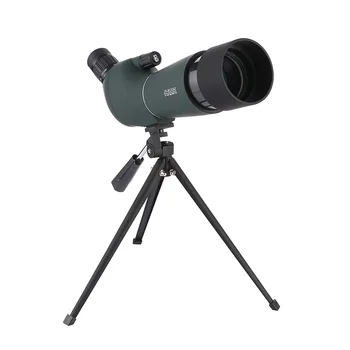 20-60x60 Водоустойчив обхват на зацапване Zoom Bak4 Зрителен обхват за наблюдение на птици Лов Монокулярен телескоп статив