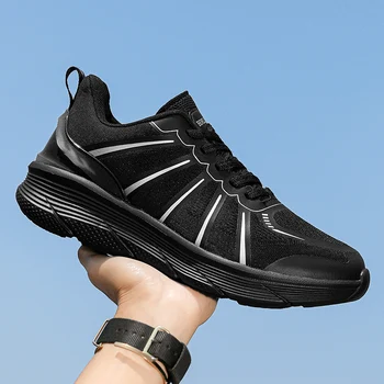 2023 Мъжки обувки за жени Обувки за ходене Удобни спортни обувки Мъже Леки маратонки за ходене Дишащи Zapatillas