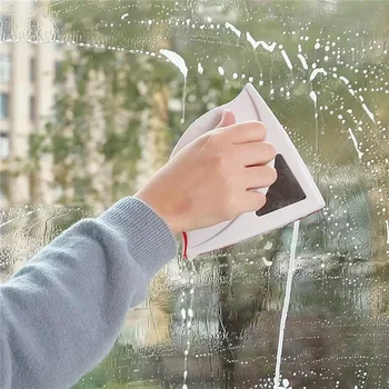 2024 Регулируем магнитен почистващ препарат за прозорци 3-32mm Двустранна магнитна четка за прозорци Стъкло Чист домакински инструмент за почистване на прозорци