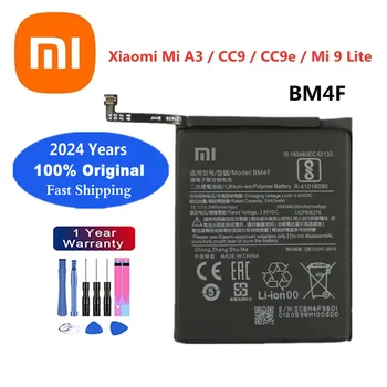 2024 години 4030mAh BM4F 100% оригинална батерия за Xiaomi CC9 CC9e Mi 9 Lite A3 MiA3 Mi9 Lite висококачествена батерия бърза доставка