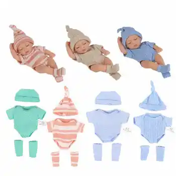 20cm бебешки кукли дрехи за DIY играчки кукла аксесоари подходящ за 8inch кукла пуловер гащеризон прероден кукла дрехи аксесоари