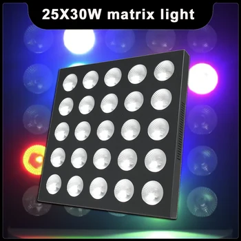 25X30W LED RGBW етап матрица светлина стена измиване строб конни надбягвания ефект светлина DMX контрол DJ дискотека парти сватба етап ефект