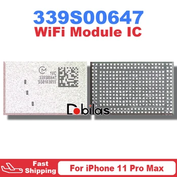 2Pcs 339S00647 WiFi модул IC BGA за iPhone 12 12Pro 12 ProMax BT Wi-Fi IC чип резервни части Интегрални схеми Чипсет