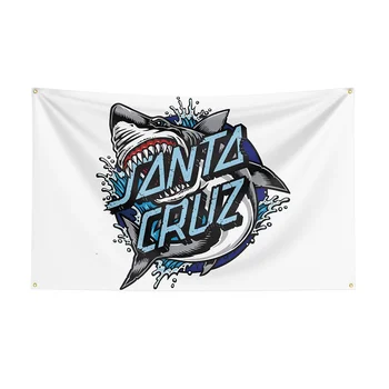 3x5 Санта Круз флаг полиестер отпечатани състезателни спортни банер за декор фута знамена