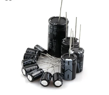 50pcs Алуминиеви електролитни кондензатори 400V 2.2UF 2.2mf 400V 8X12mm 105Celsius DIP радиални