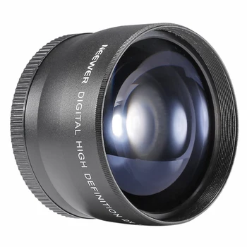 58mm 2X телефото обектив Tele конвертор за Canon Nikon Sony Pentax 18-55mm