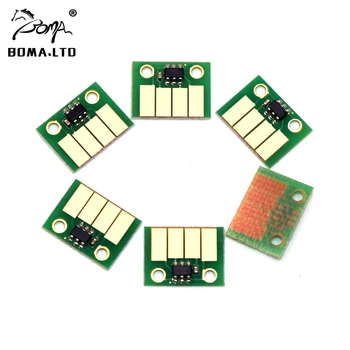 6PC ARC чип за HP 72 Презареждаща се касета с мастило T610 T620 T795