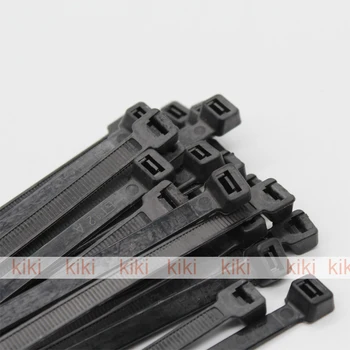 8x450mm Самозаключващи се кабелни превръзки PA66 Цип връзки Найлон КАБЕЛНИ ВРЪЗКИ 7.6MM ширина 8 * 450mm черен или бял цвят