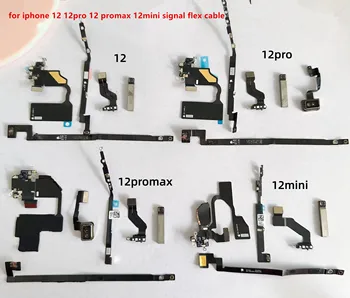 Alideao-дънна платка Flex кабел за iPhone 12 Pro, 12 Pro Max, 12 мини, 5G модул, нано проводници, радар Flex кабел, 1бр