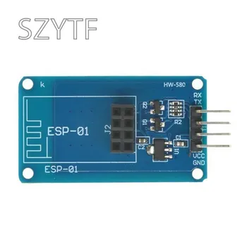 ESP8266 ESP-01 сериен WiFi безжичен адаптер модул 3.3V 5V Esp01 Breakout PCB адаптери, съвместими за Arduino