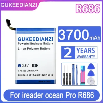 GUKEEDIANZI Резервна батерия R 686 3700mAh За ireader океан Pro R686 цифрови батерии