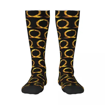 God Of War Runes 9 Цветови контрастни чорапи сладък стил компресия чорапи хумор графичен реколта възрастни чорапи