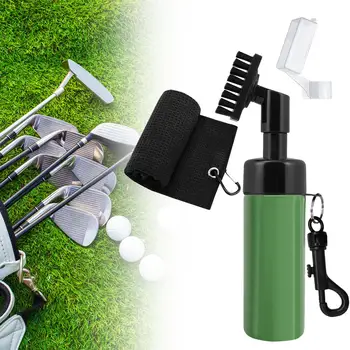 Golf Club Brush Golf Club Почистваща кърпа Portable с вграден воден спрей Golf