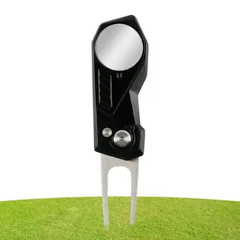 Golf Green Fork Pop-up Здрав зелен голф Divot ремонт вилица Голф зелени аксесоари за голф за голф игрище голф