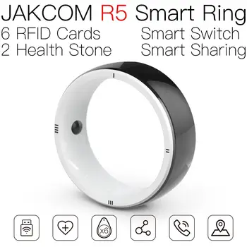 JAKCOM R5 Smart Ring Ница от NFC антена Garrett 753420 печат визитка дървени празни казино чипове RFID интелигентен дизайн