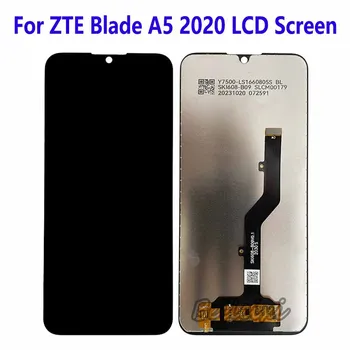 LCD дисплей сензорен екран дигитайзер събрание за ZTE Blade A5 2020