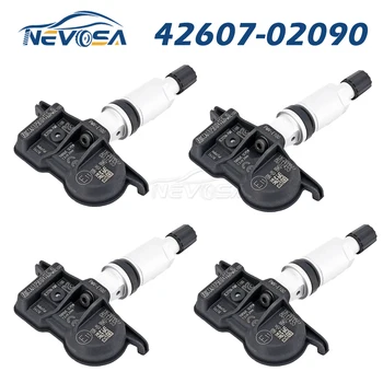 NEVOSA 42607-02090 TPMS сензор за Toyota Corolla 2019 2020 Hiace 2014-2020 Система за следене на налягането в гумите 433MHz PMV-E100