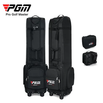 PGM Golf Aviation Bag Водоустойчива чанта за голф Пътуване с колела Съхранение с голям капацитет Практични сгъваеми самолетни чанти HKB012
