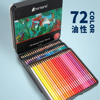 Premium Black Edition цветни моливи за оцветяване за възрастни – 72 моливи за оцветяване с гладки пигменти