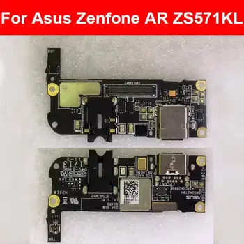 USB зарядно док съвет за Asus Zenfone AR ZS571KL V570KL A002 USB порт за зареждане Съвет за аудио док конектор Reaplcement
