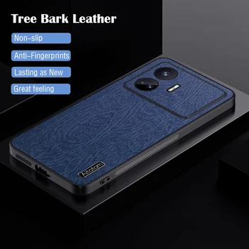 for Oppo Realme GT Neo5 SE телефон случай дърво модел кожа матирано лукс ултра-тънък мек сладък капак OppoRealmeGTNeo5SE RMX3700