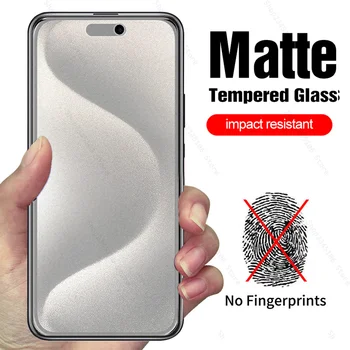 iphone15 promax матово закалено стъкло за iphone 15 pro max протектор за екран iphone15pro плюс 15pro матирано защитно стъклено фолио