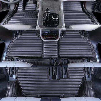 Висококачествени килими! Персонализирани специални стелки за кола за Ford Explorer 6 7 места 2023-2020 трайни водоустойчиви килими,Безплатна доставка
