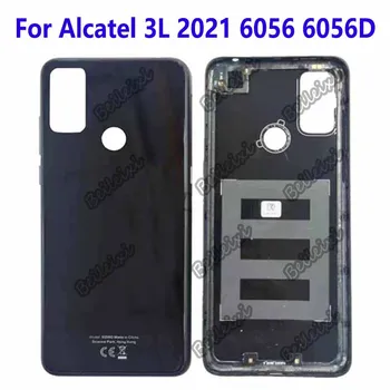 За Alcatel 3L 2021 6056 6056D батерия заден капак корпус случай батерия капак на вратата за Alcatel 3L 2021 капак на батерията
