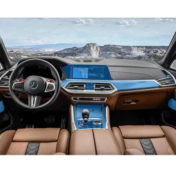 За BMW G06 X6 2020-2023Навигационен екран Автомобилен интериор TPU защитно фолио покритие против надраскване стикер