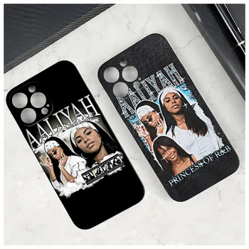 За IPhone14 Pro A-Aaliyah Калъф за хип-хоп музика за iPhone 13 14 Pro XR XS MAX 8 X 7 14 Plus SE 13 Pro Design Iphone Covers